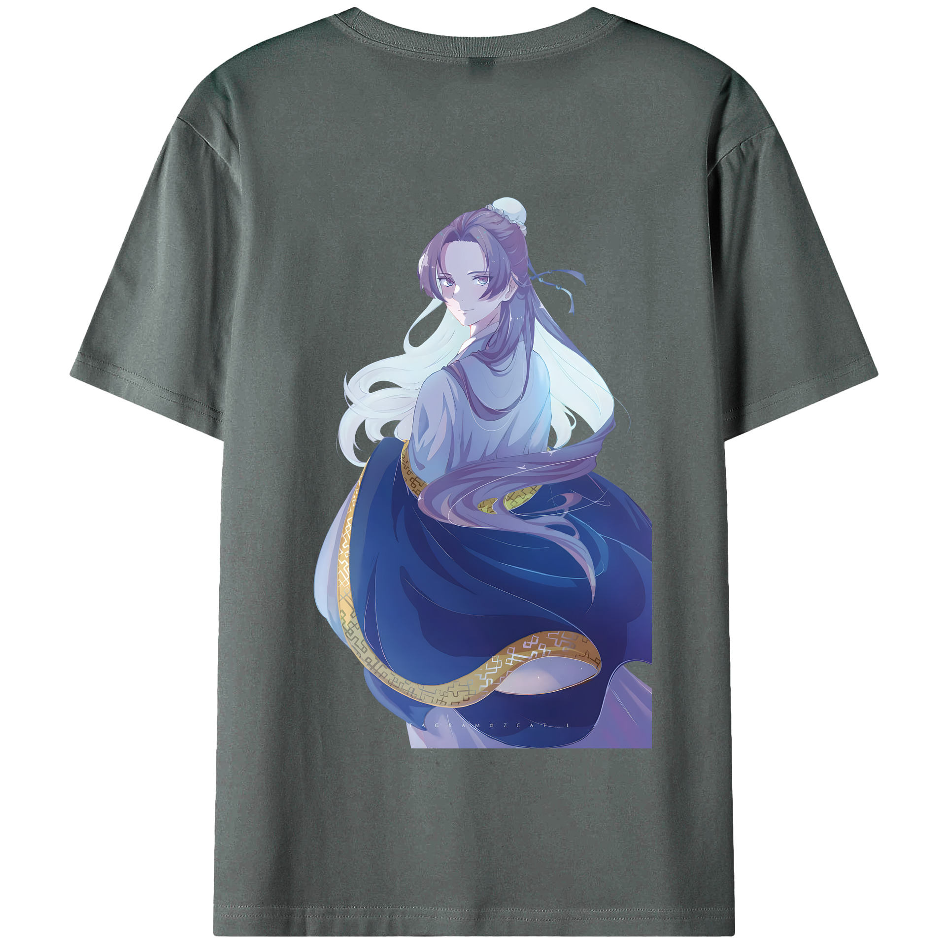 （画像用） 薬屋のひとりごと The Apothecary Diaries 綿100％半袖Tシャツ（背面プリント）
